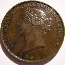 Victoria - HalfPenny 1856 - Nova Scotia