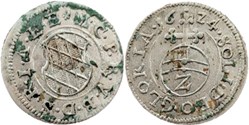 Maximilian I - 2 Kreuzer 1624 - Electorate of Bavaria