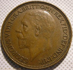 George V - Half Penny 1927 - Great Britain