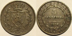 1826 Royaume de Sardaigne - 3 Centesimi Torino - Carlo Felice