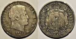 1813 Regno d'Italia, 2 Lire Bologna - Napoleone I
