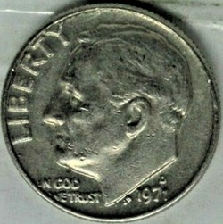 1971 Denver Dime