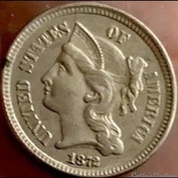 1872 - 3 Cents