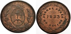 Argentina - 1 Decimo 1823, Buenos Aires