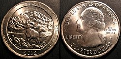 Denali - 2012 P Quarter Dollar - Alaska State