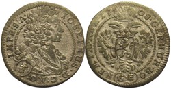 1708 Prague, 3 Kreuzers - Joseph I of Habsburg