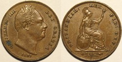 William IV - One Farthing 1837 Kingdom of Great Britain