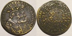 Louis XIII & Anne d'Autriche - Jeton de M. Lauffer, ca.1616