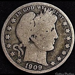 1909 New Orleans Half $