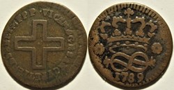 1789 Royaume de Sardaigne, 2 Denari - Victor-Amédée III de Savoie