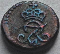 Frederik VI - 4 Cash 1839 - Tranquebar, Danish India