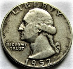 1952 Quarter Dollar