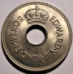 Edward VIII - One Penny 1936 - Fiji