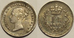 Victoria - 1½ Pence 1843 Maundy - Great Britain