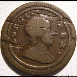 George Ist - Farthing 1721 Kingdom of Great Britain