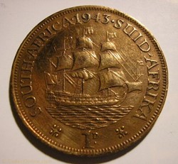 George VI - One Penny 1943 - South Africa