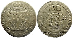 Frederik V Denmark - 24 Skilling Dansk 1762