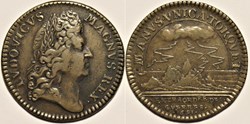 Louis XIV - Jeton 1691 - Extraordinaire des guerres