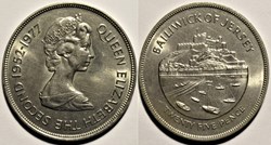 States of Jersey - 25 Pence 1977 Jubilee of Elizabeth II