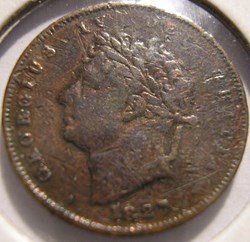 George IV - Third of Farthing 1827 Great Britain