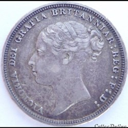 Victoria - Sixpence 1881 Kingdom of Great Britain