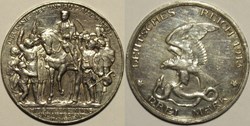 Wilhelm II - 3 Mark 1913 Berlin - Centenary of the war vs Napoleon Ist