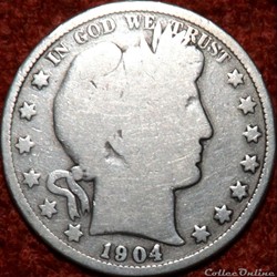 1904 New Orleans Half $