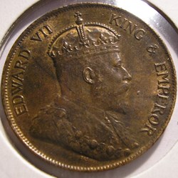 Edward VII - One Cent 1904 - Hong Kong