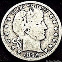 1899 Quarter Dollar