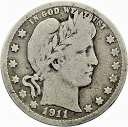 1911 Denver Quarter $
