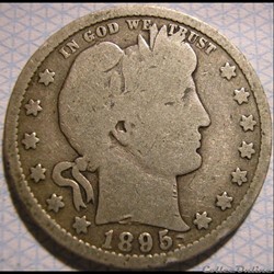 1895 Quarter Dollar
