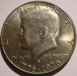 Kennedy - 1976 D. Bicentenial Independence 1776-1976