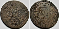 1654 Token of Brabant, Spanish Netherlands - Philip IV of Spain