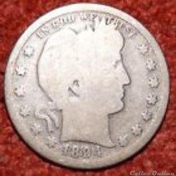 1894 San Francisco Quarter $