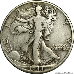 1944 Denver Half $