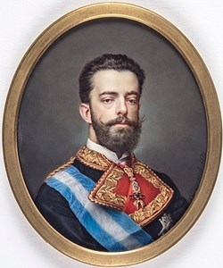 Amadeo I King of Spain (1870-1873) - Marque-Page