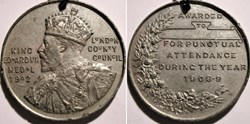 Edward VII - Award Medal 1908-09 London