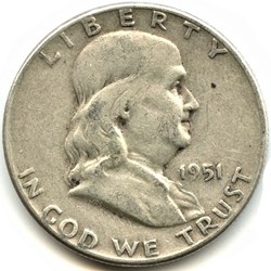 1951 Half Dollar