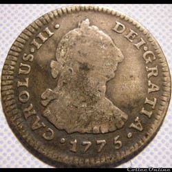 Peru - 1 Real 1775 Lima - Carlos III de España
