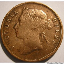 Victoria - One Cent 1897 - Straits Settlements, Malaysia