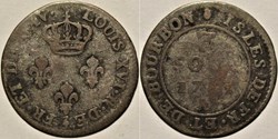 Louis XVI - 3 Sous 1781, Isles de France et de Bourbon