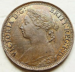 Victoria - One Farthing 1893 - Kingdom of Great Britain