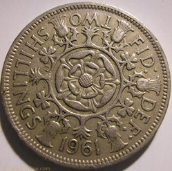 Elizabeth II - 1 Florin 1961 - UK