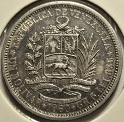 Venezuela - 1 Bolívar 1960