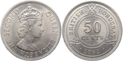 Elizabeth II - 50 Cents 1981 - British Honduras / Belize
