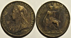 Victoria - One Farthing 1900 - Kingdom of Great Britain