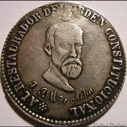1863 Médaille - José Maria de Acha