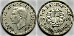 George VI - 3 Pence 1940 - Great Britain