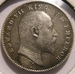 Edward VII - Two Annas 1910 - British India