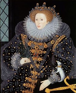 Elizabeth I Tudor (1533-1558-1603) - Bookmark